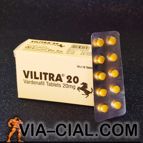 Levitra Vardenafil 20mg (Genérico, Vilitra)
