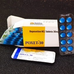 Priligy Dapoxetine 30mg SVAK (Generisk, Poxet-30, Sunrise Remedies)