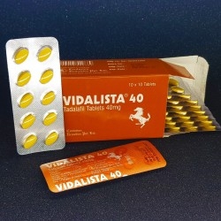 Générique Cialis 2x Fort Vidalista Tadarise Tadalafil 40mg