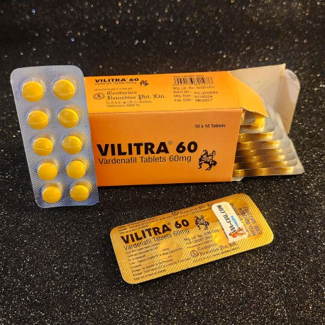 BOÎTE (100 comprimés) de 60mg Levitra (Générique) Vardenafil