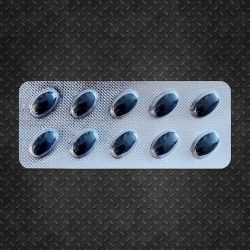 Vidalista BLACK 80 – Comprimés Noirs Tadalafil Extra Fort 80mg