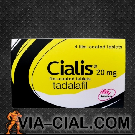 Cialis 20mg – Jusqu'à 48 Heures de Performance et de Plaisir