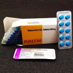 Priligy Dapoxetine 60mg NORMAL (Generisk, Poxet-60, Sunrise Remedies)