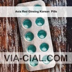 Asia Red Ginsing Korean  Pills 684