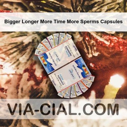 Bigger Longer More Time More Sperms Capsules 872