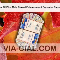 Black 3K Plus Male Sexual Enhancement Capsules