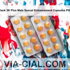 Black 3K Plus Male Sexual Enhancement Capsules Pills 061