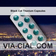 Black Cat Titanium Capsules 191