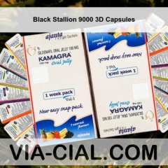 Black Stallion 9000 3D Capsules 661