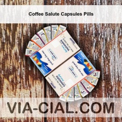 Coffee Salute Capsules Pills 987