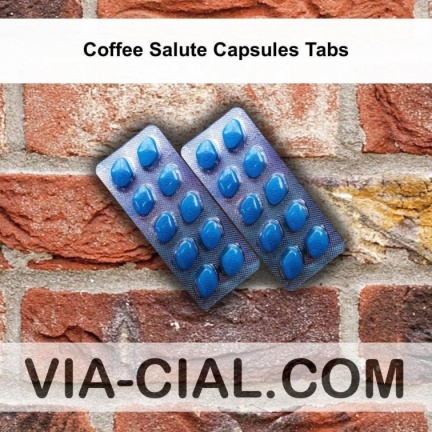 Coffee Salute Capsules Tabs 879