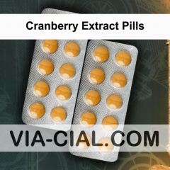 Cranberry Extract Pills 542