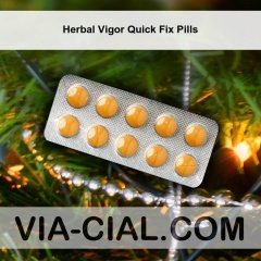 Herbal Vigor Quick Fix Pills 876