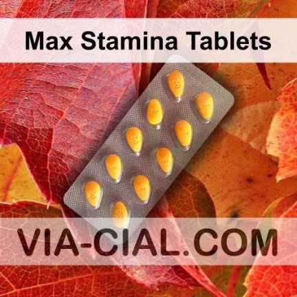 Max Stamina Tablets 847