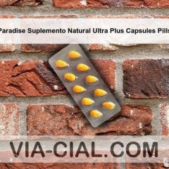 Paradise Suplemento Natural Ultra Plus Capsules Pills 815