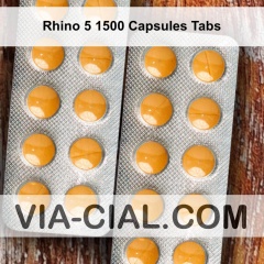 Rhino 5 1500 Capsules Tabs 826