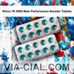 Rhino 7K 9000 Male Performance Booster Tablets 125