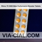 Rhino 7K 9000 Male Performance Booster Tablets 692