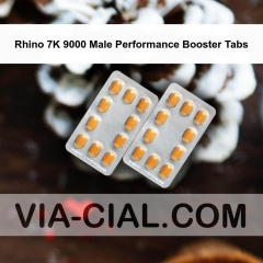 Rhino 7K 9000 Male Performance Booster Tabs 233