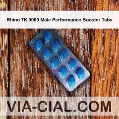 Rhino 7K 9000 Male Performance Booster Tabs 320