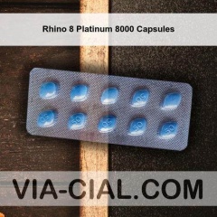 Rhino 8 Platinum 8000 Capsules 080