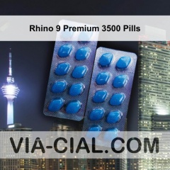 Rhino 9 Premium 3500 Pills 092