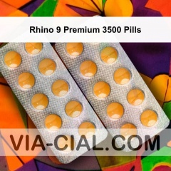 Rhino 9 Premium 3500 Pills 740