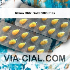 Rhino Blitz Gold 3000 Pills 934