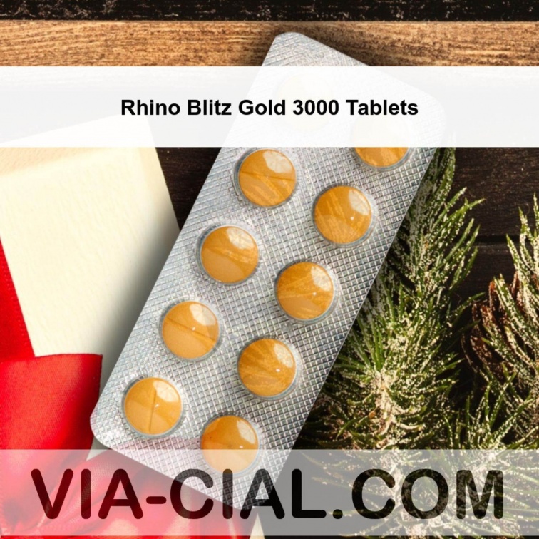 Rhino Blitz Gold 3000 Tablets 600