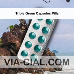 Triple Green Capsules Pills 932