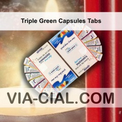 Triple Green Capsules Tabs 016