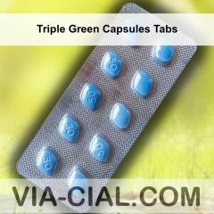 Triple Green Capsules Tabs 120