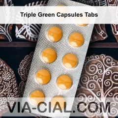 Triple Green Capsules Tabs 774