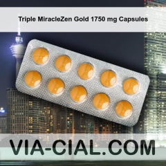 Triple MiracleZen Gold 1750 mg Capsules 165