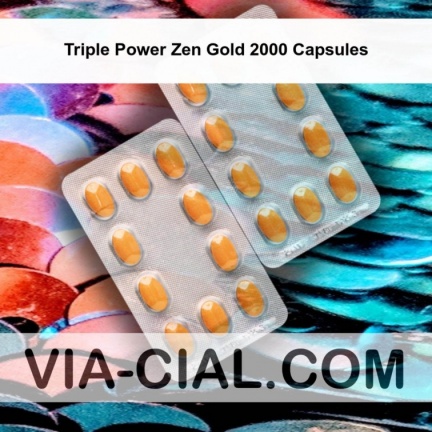Triple Power Zen Gold 2000 Capsules 407