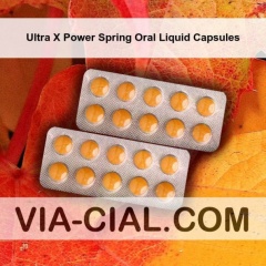Ultra X Power Spring Oral Liquid Capsules 497