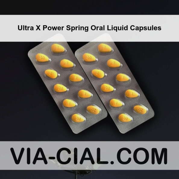 Ultra X Power Spring Oral Liquid Capsules 566