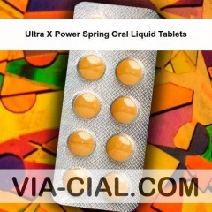 Ultra X Power Spring Oral Liquid Tablets 636