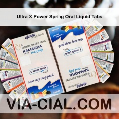 Ultra X Power Spring Oral Liquid Tabs 073