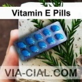 Vitamin E Pills 706