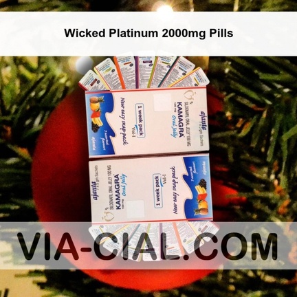 Wicked Platinum 2000mg Pills 988