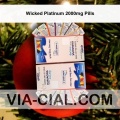 Wicked Platinum 2000mg Pills 988
