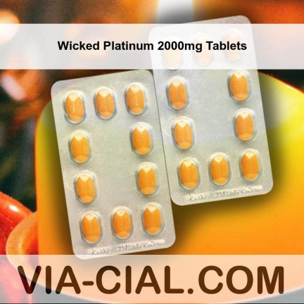 Wicked Platinum 2000mg Tablets 105