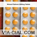 Wicked Platinum 2000mg Tablets 310