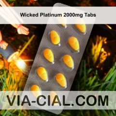 Wicked Platinum 2000mg Tabs 222