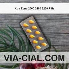 Xtra Zone 2600 2400 2200 Pills 442