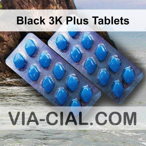 Black 3K Plus Tablets 180
