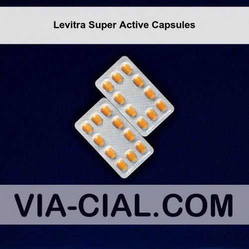Levitra Super Active Capsules 143