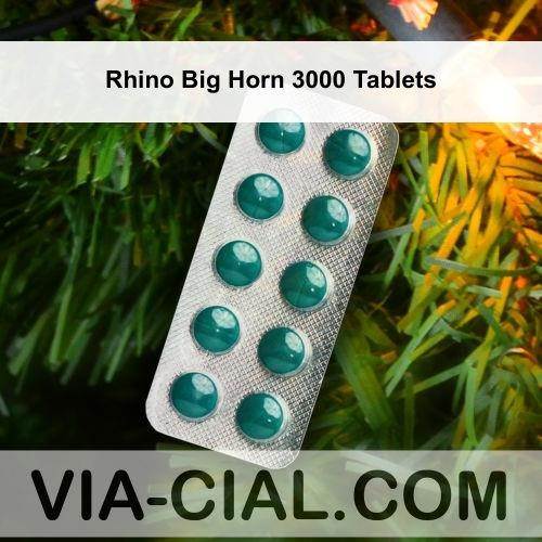 Rhino Big Horn 3000 Tablets 193